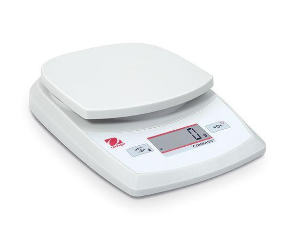 Ohaus CR621 Quality Portable Electronic Scales, 620 g Capacity, g Readability