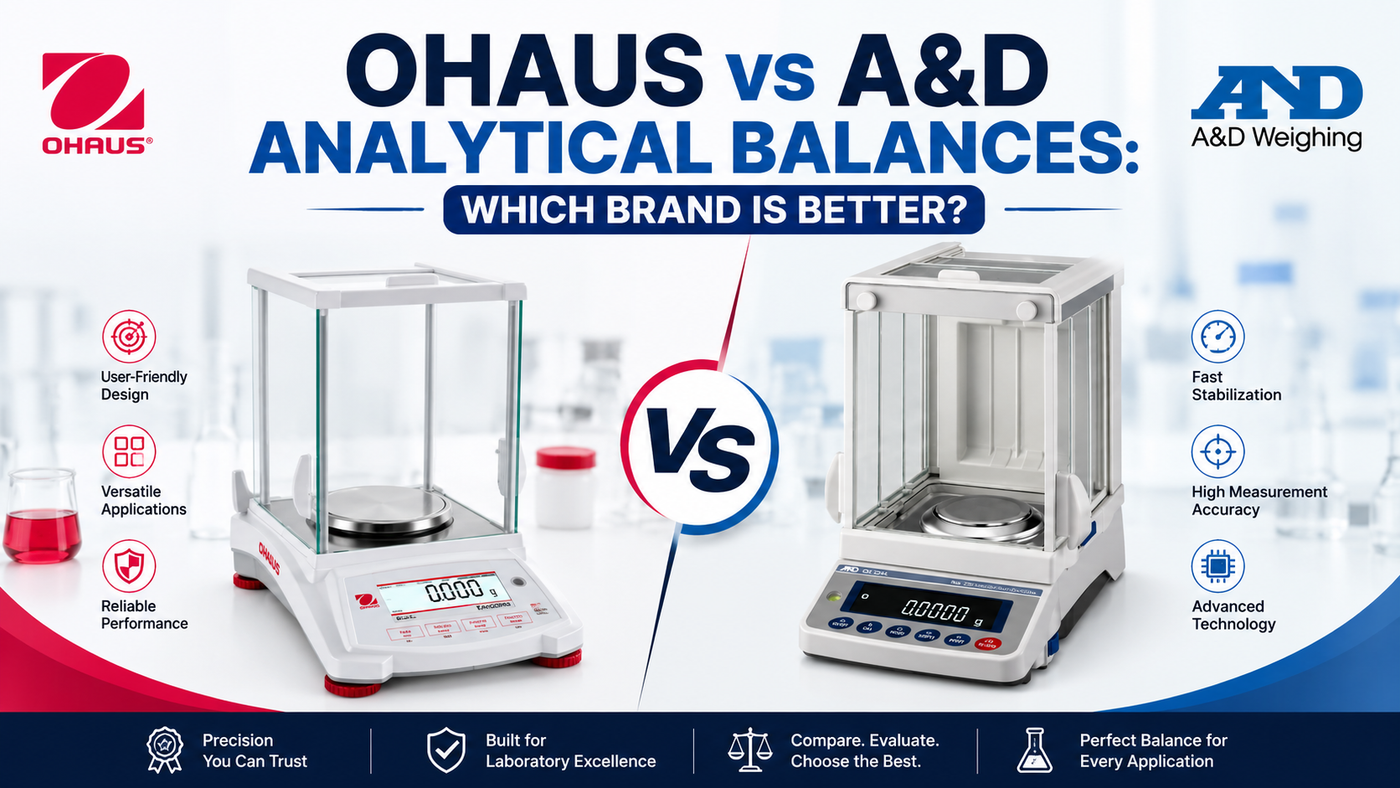 Ohaus vs A&D Analytical Balances: Which Brand Is Better?