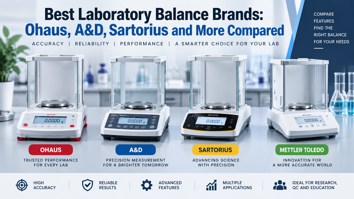 Best Laboratory Balance Brands: Ohaus, A&D, Sartorius and More Compared