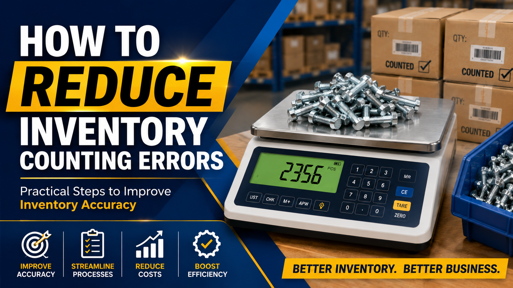How To Reduce Inventory Counting Errors