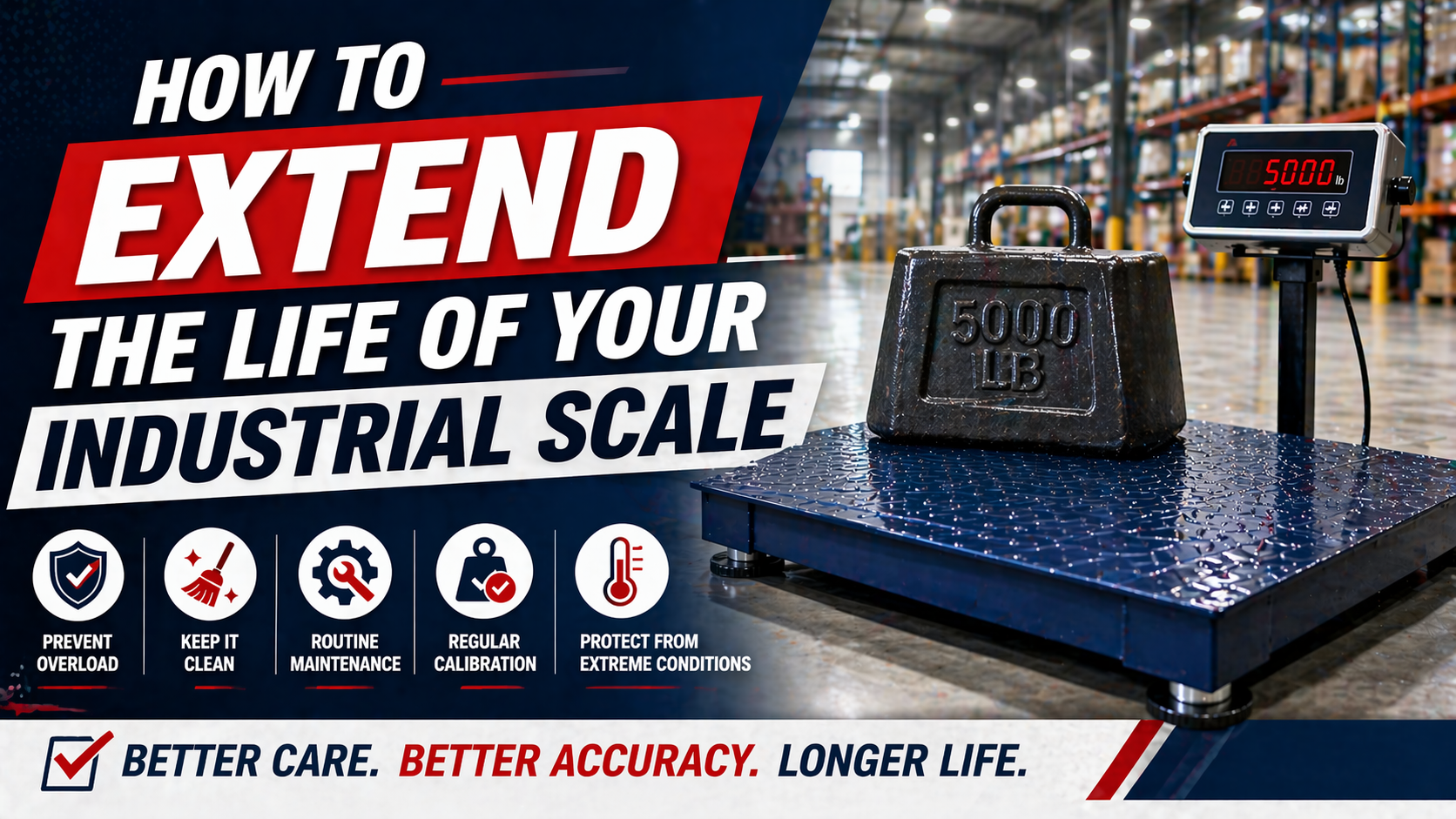 How to Extend the Life of Your Industrial Scale