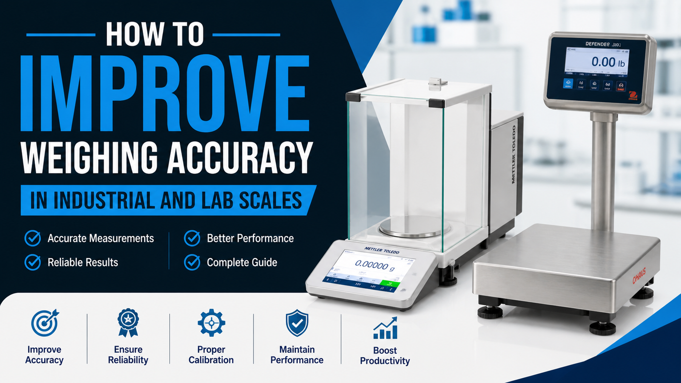 How to Improve Weighing Accuracy in Industrial and Lab Scales