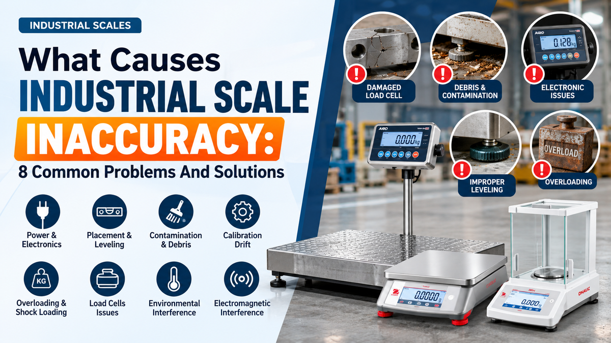 What Causes Industrial Scale Inaccuracy: 8 Common Problems And Solutions