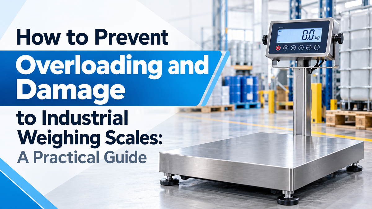 How to Prevent Overloading and Damage to Industrial Weighing Scales: A Practical Guide