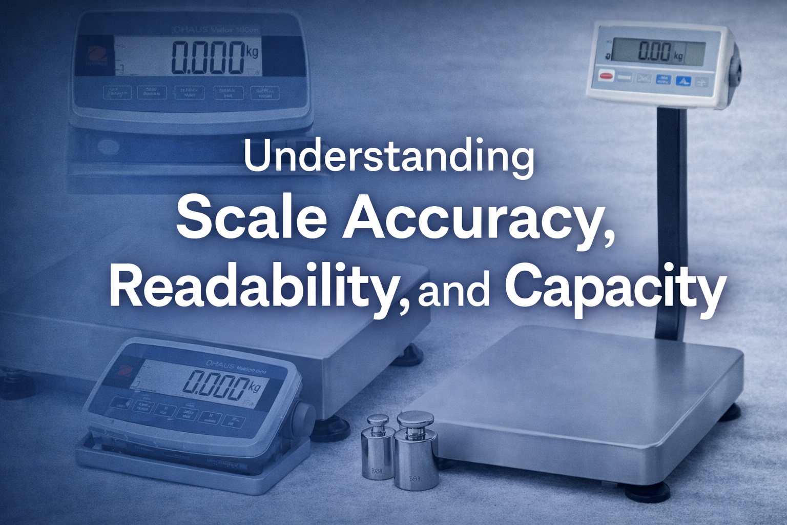 Understanding Scale Accuracy, Readability, and Capacity