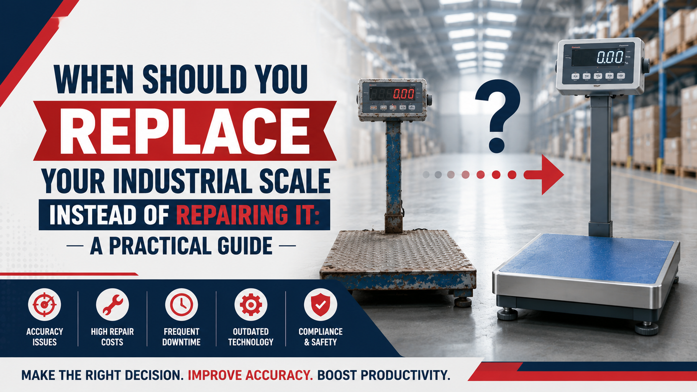 When Should You Replace Your Industrial Scale Instead Of Repairing It: A Practical Guide