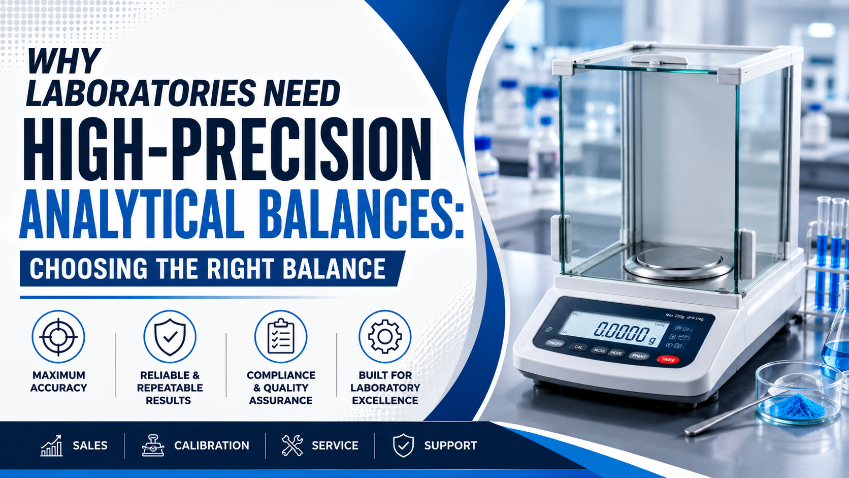 Why Laboratories Need High-Precision Analytical Balances: Choosing the Right Balance