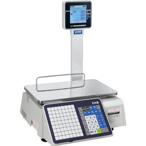 CAS CL-3000-P15W Price Computing Scale with Pole, NTEP, 14.96 x 9.84 in, 6/15 x 0.002/0.005 lb