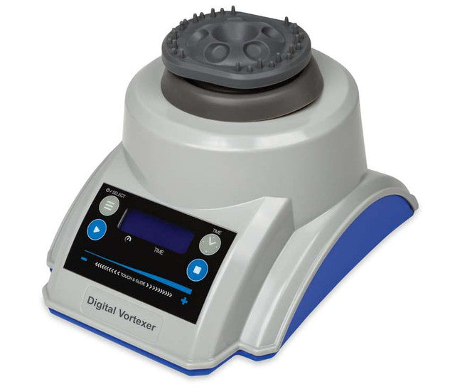 Vortex Screeners Heathrow Scientific 120806 Digital Vortexer, Grey / Blue, 100-240 VAC ...