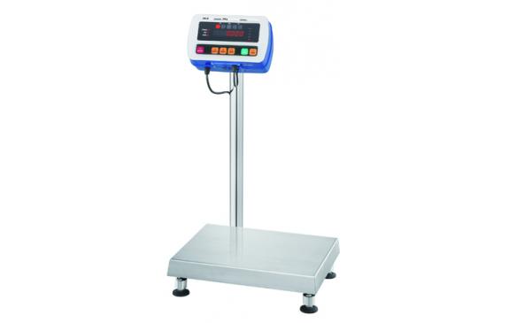 AND Weighing SW-60KMF High Pressure Washdown Scale with Medium Platform, NTEP, 130 lb x 0.01 lb