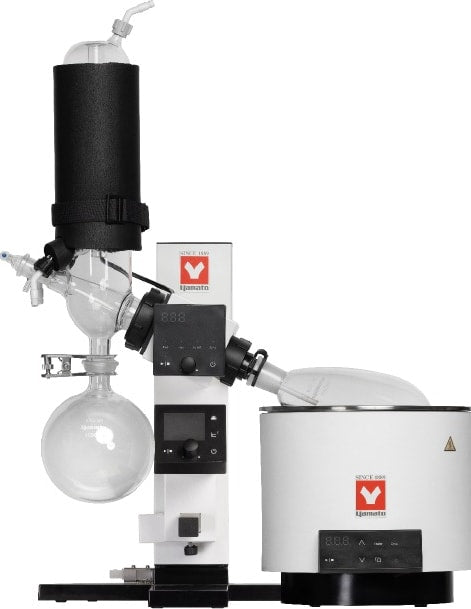 Yamato  REV-202M-BOA  Digital Rotary Evaporator w/ Vacuum Controller, BO302-A Oil Bath (5L) & Glassware Set B, 115V