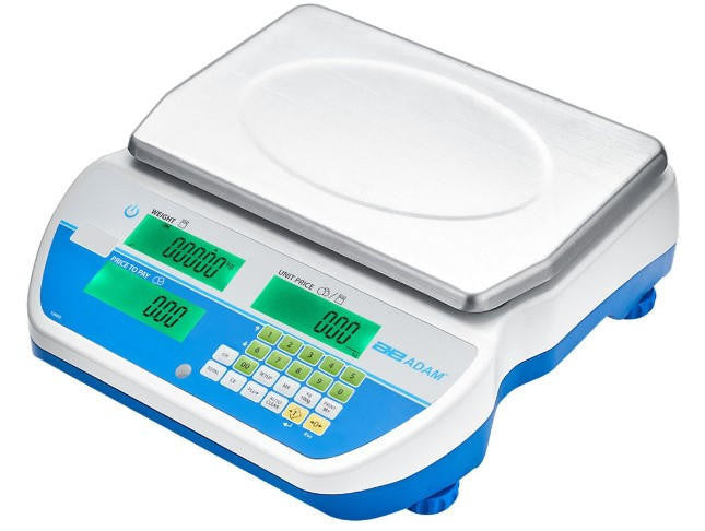 Adam Equipment SWZ 15D Swift Price Computing Retail Scale, NTEP, 6 / 15 kg x 2 / 5 g
