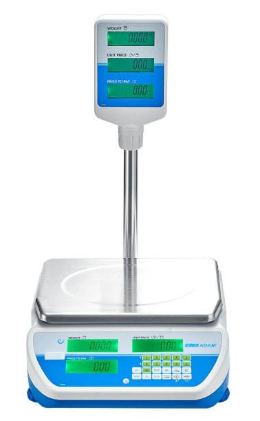 Adam Equipment SWZ 6DP Swift Price Computing Retail Scale, 3 / 6 kg x 1 / 2 g