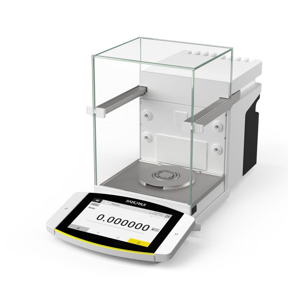 Sartorius MCA116S-3S00-D QP1 QP2 QP4 Cubis II High-Capacity Micro Balance, with Draft Shield D and software packages QP1, QP2 & QP4, 111 g x 0.002 mg (d)
