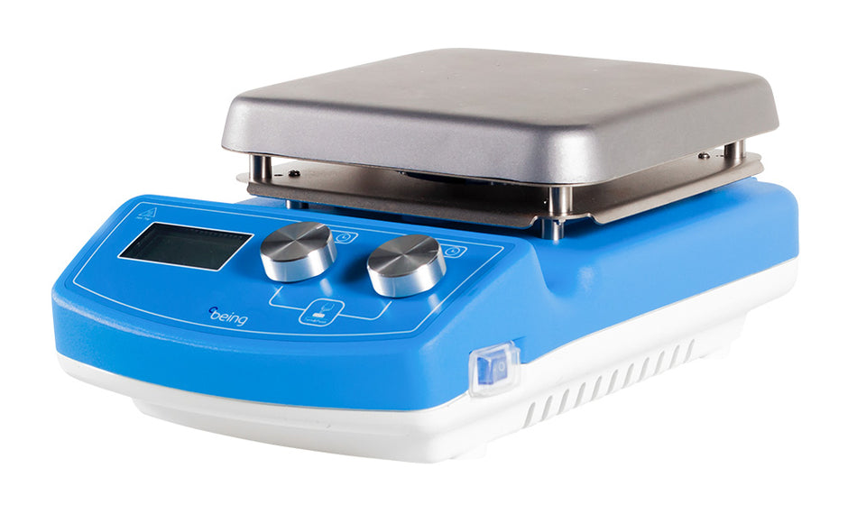 Being BMS-09B15 BMS Series Hot Plate Stirrers Square Plate, 15L