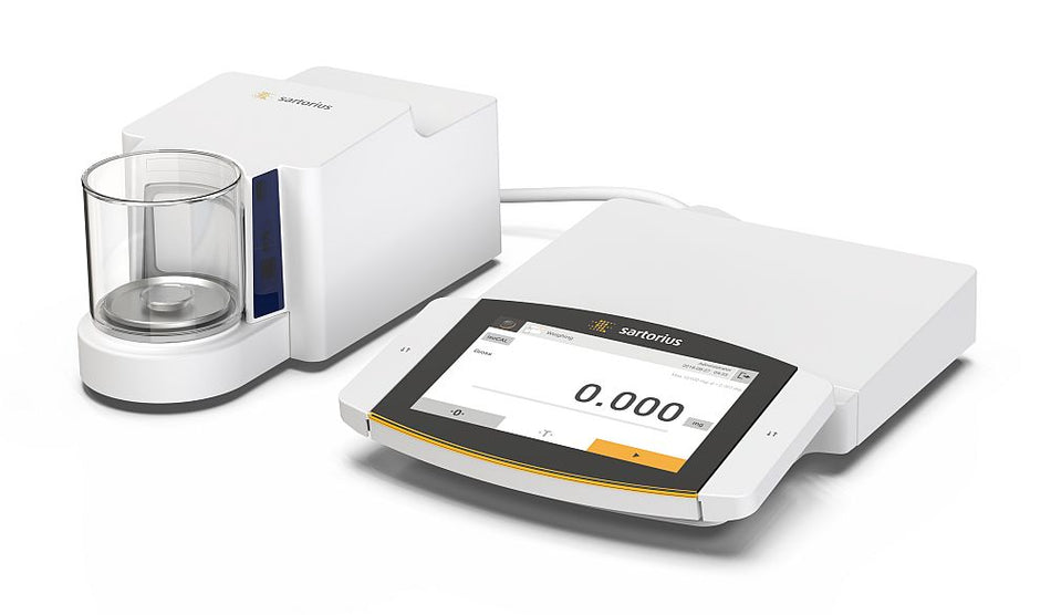 Sartorius MCA10.6S-M-MTS Cubis II Micro Complete Balance, with QP99 software package, 10.1 g x 1 µg