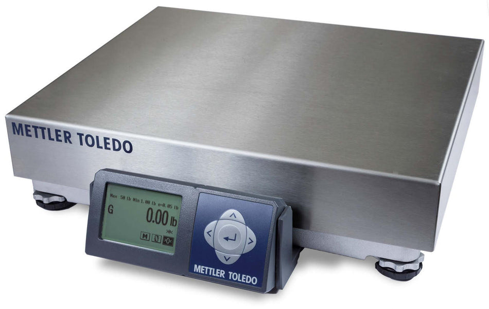 Mettler Toledo BCA-222-60U-1101-111 Shipping Bench Scale, 150 lb x 0.05 lb, Bluetooth NTEP