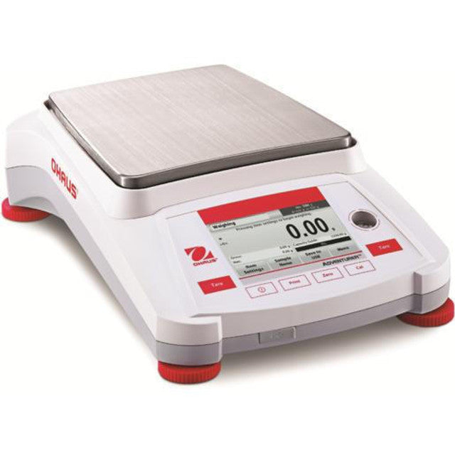 Ohaus AX6202 Adventurer Precision Balance, 6200 g x 0.01 g, AutoCal