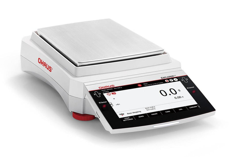 Ohaus EXR6202 Explorer Precision Balance, 6200 g x 0.01 g
