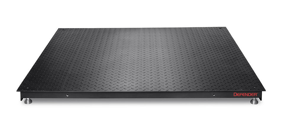Ohaus i-DF5000C1L  Defender 3000 Washdown Floor Scale Platform, 5000 lb, 4' x 4', NTEP
