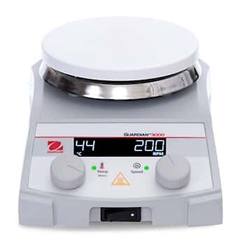 Ohaus e-G31HS04C Guardian 3000 Hotplate-Stirrer, Ceramic, 15 L, 120 V