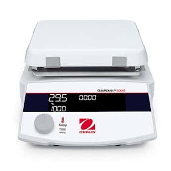 Ohaus e-G52HP07C Guardian 5000 Hotplate,  Ceramic, 7 in x 7 in, 120 V