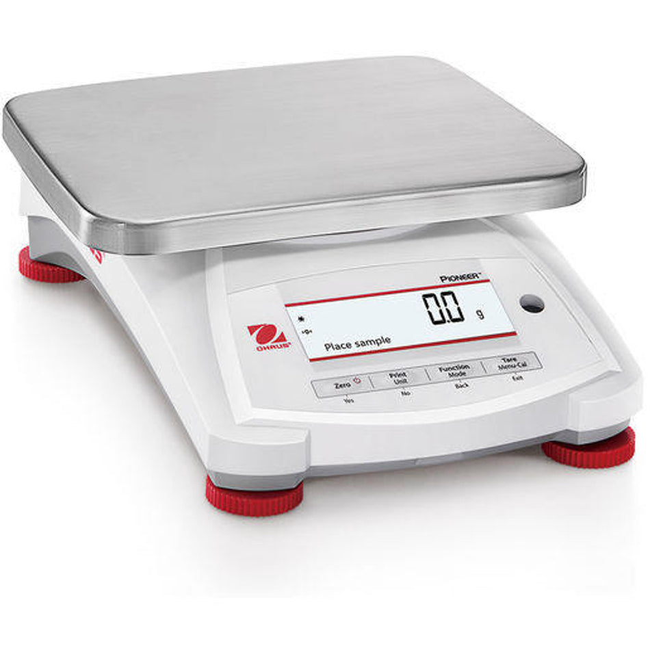 Ohaus PX12001 Pioneer Precision Balance, 12000 g x 0.1 g, Internal Calibration