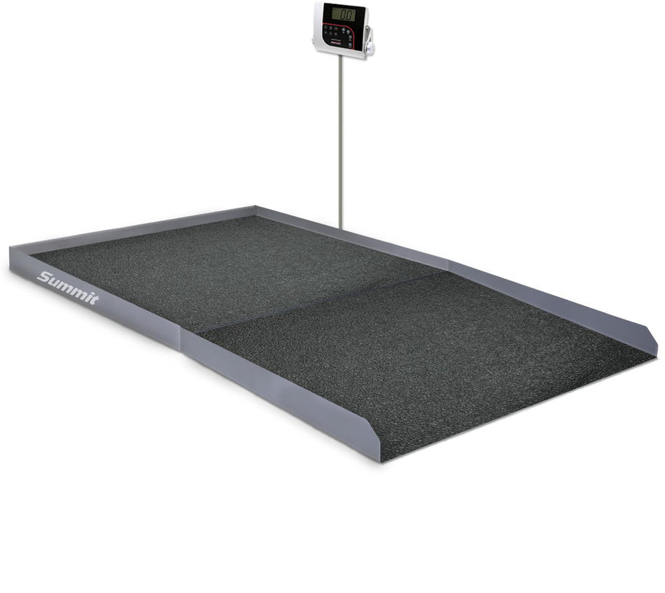 Ricelake SB-1150BLE Summit Bariatric Wheelchair Scale, Bluetooth, 1000 lb x 0.2 lb