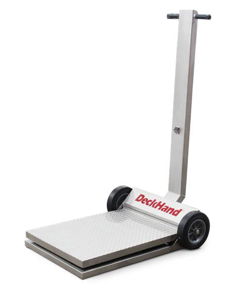 Ricelake 41298 Stainless Steel DeckHand Portable Floor Scale, 2000 lb, Class III, NTEP