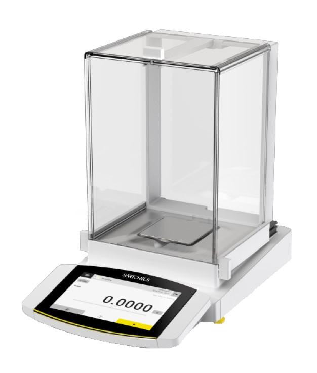 Sartorius MCA124S-2S00-U QP1 QP3 Cubis II Analytical Balance, with Draft Shield U and software packages QP1 & QP3, 120 g x 0.0001 g