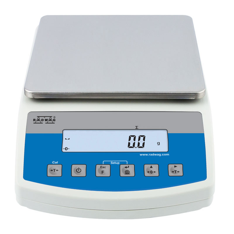 Radwag WLC 1/A2 with 4IN/4OUT Module Precision Balance, 1000 g x 0.01 g