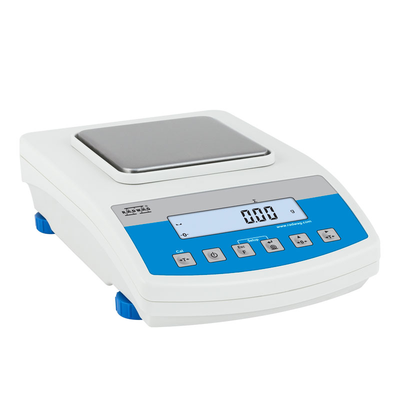 Radwag WLC 6/A2/C/2 with 4IN/4OUT Module Precision Balance, 6000 g x 0.1 g, Internal Calibration