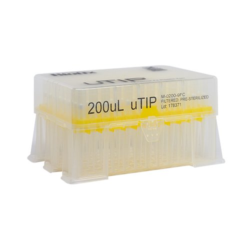 Biotix 63300044 Universal Pipette Tips 20-200 μL  Racked, Filtered, Sterilized, 10 racks of 96/pack (Rainin Alternative)
