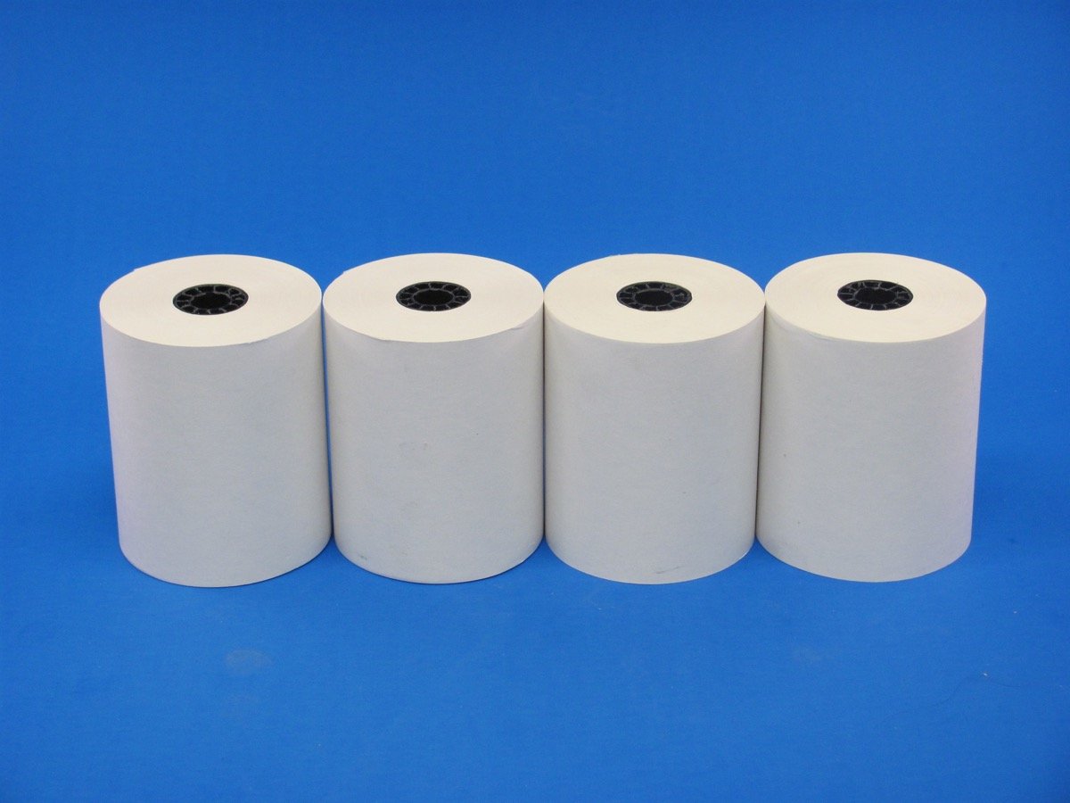 Printer Paper, Plain 3in x 165ft (4 rolls per pack)