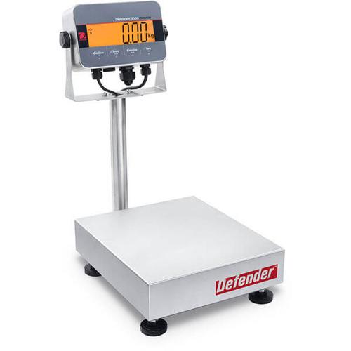 Ohaus i-D33XW75C1L7 Defender 3000 Washdown - I-D33 Bench Scale, 75000 g x 10 g
