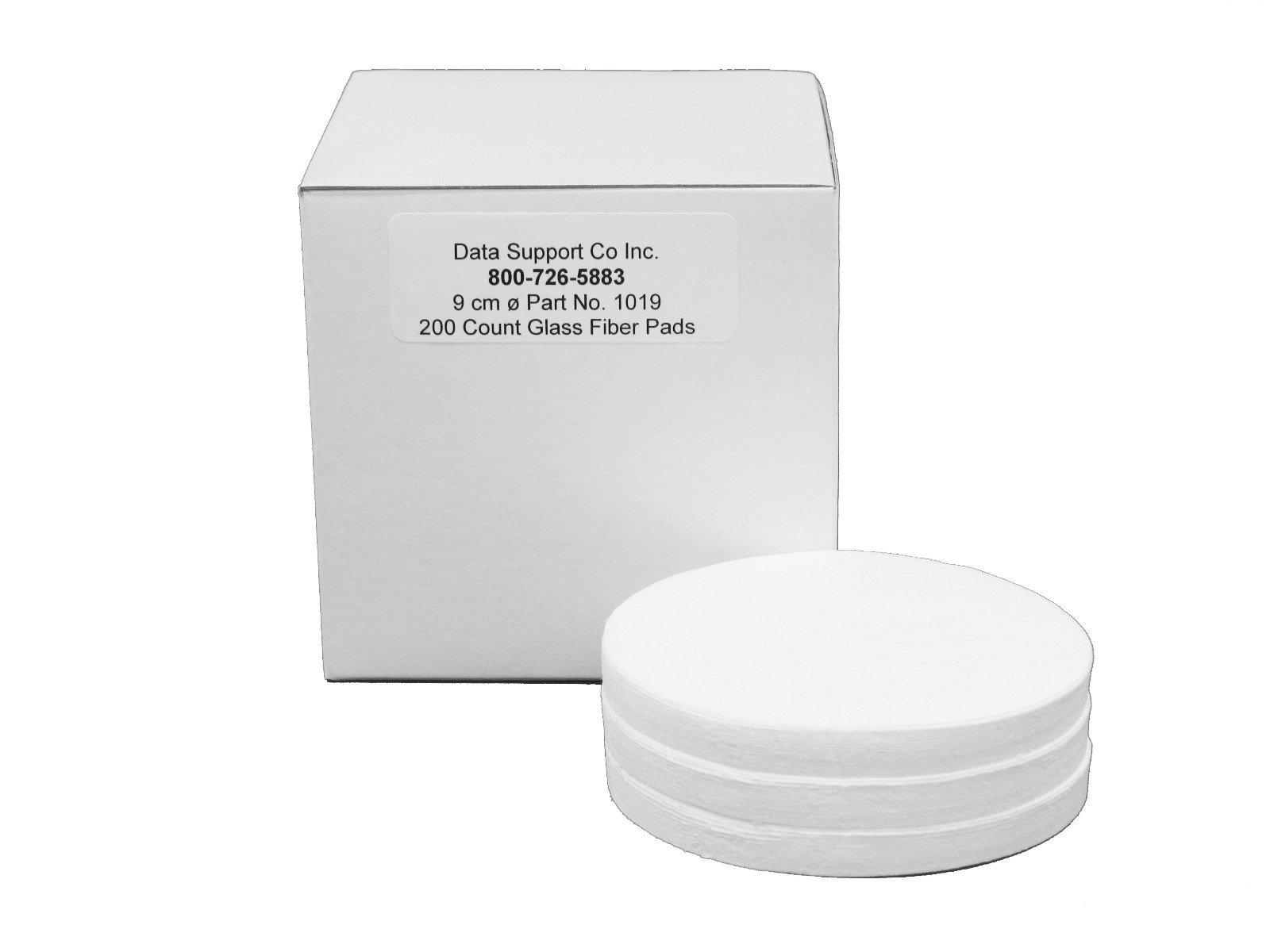 DSC Glass Fiber Sample Pads 9 cm for Moisture Analyzers 10000 Pads (CEM ...