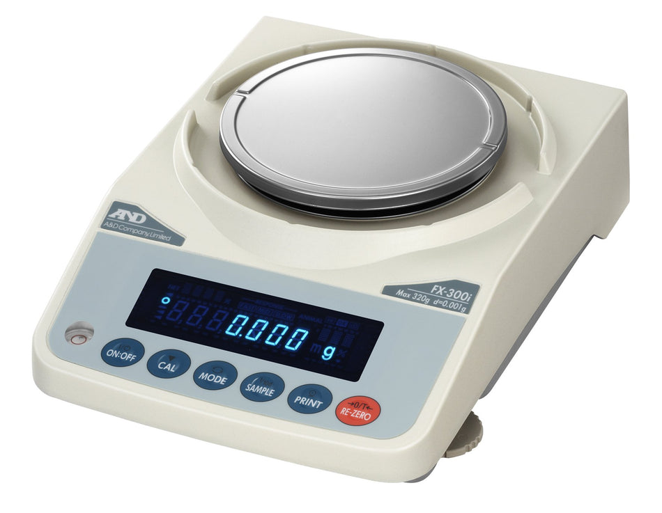 AND Weighing FX-200iNC Precision Balance, 220 g x 0.001 g