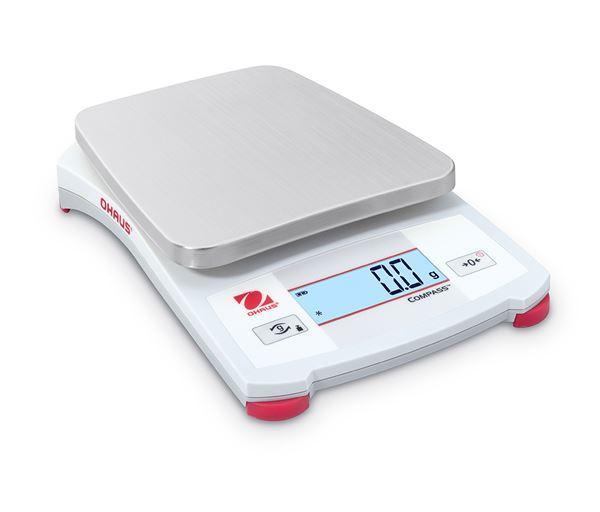 Ohaus CX621 COMPASS CX Energy-Efficient Portable Scale Suitable for Workplace and in-the-Field Weighing, 620 g Capacity, g Readability