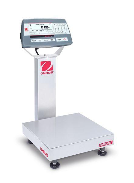 Ohaus D52P50RQR1 DEFENDER 5000 - D52 Bench Scale, 100 g Capacity, g Readability