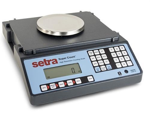 Intelligent Weighing SC-5.5 Setra Super Count Counting Scale, 2500 g Capacity, 0.02 g Readability