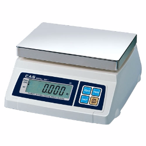 CAS SW-1(20) Portion Control Scale, 10000 g Capacity, 5 g Readability