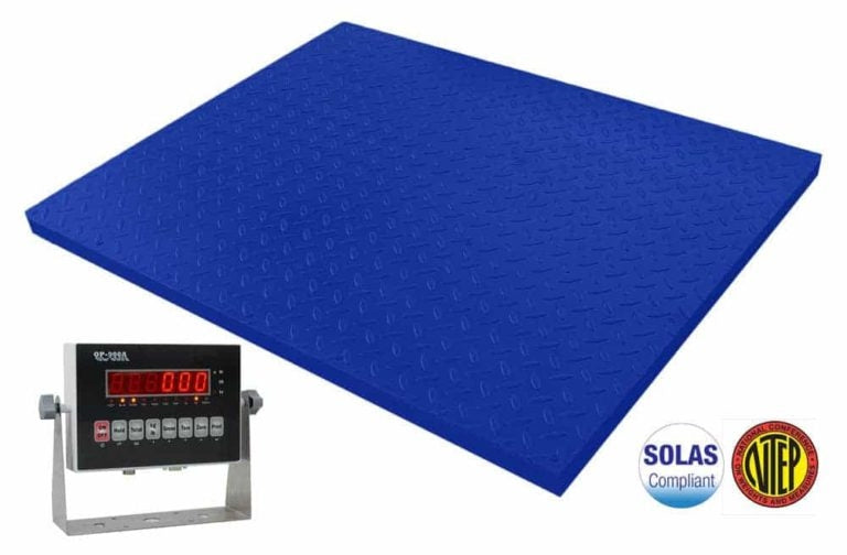 Intelligent Weighing Technology TitanF 55 5K Industrial Floor Scale, 5000 lb x 1 lb