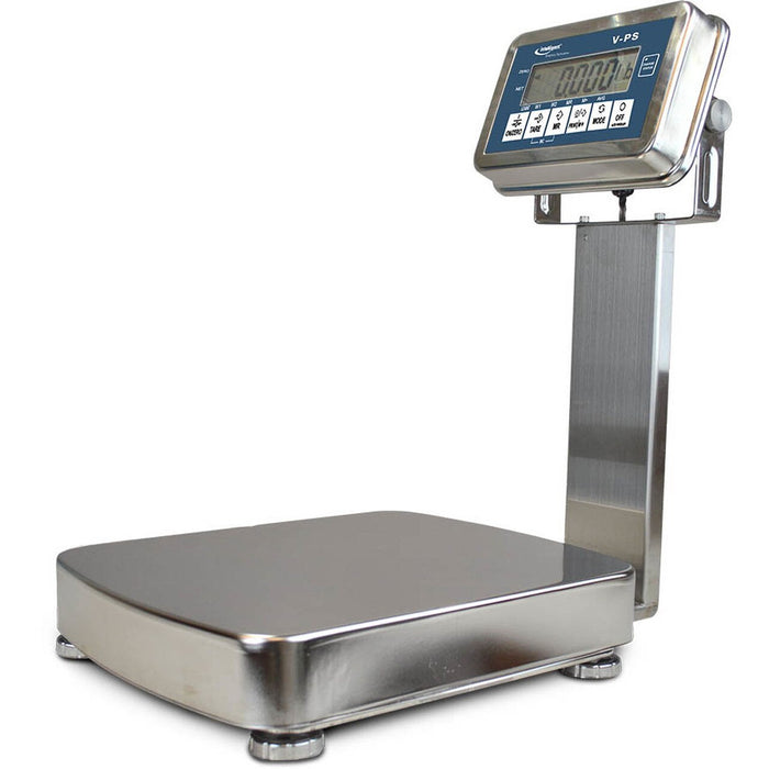 Intelligent Weighing VPS-506GU Stainless Steel Washdown Bench Scale, 13.2 lb Capacity, 0.002 lb Readability