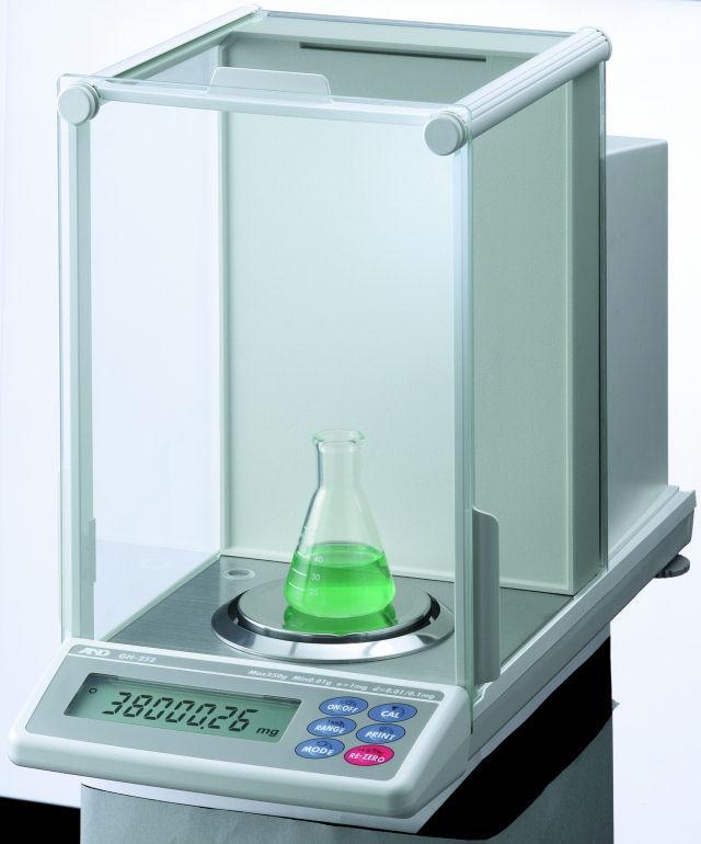 A&D GH-202 GH Series Semi-Microbalance with Internal Calibration, 51/220 g x 0.01/0.1 mg