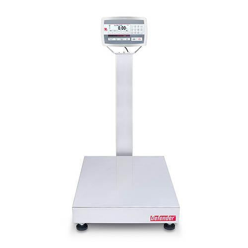 Ohaus D52XW50WTX7 DEFENDER 5000 WASHDOWN Bench Scale, 50000 g Capacity, 2 g Readability