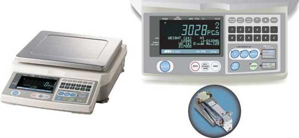 A&D FC-500Si FC-Si Series Counting Scale -High Resolution, 500 g x 0.02 g