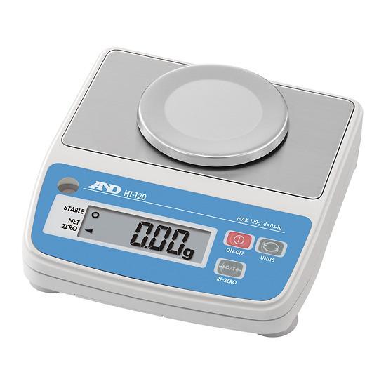 A&D HT-120 HT Series Compact Scale, 120 g x 0.01 g