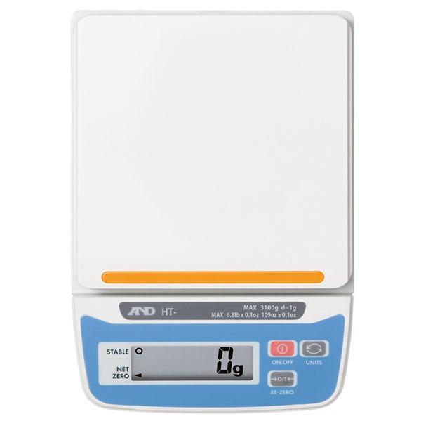 A&D HT-3000 HT Series Compact Scale, 3100 g x 1 g