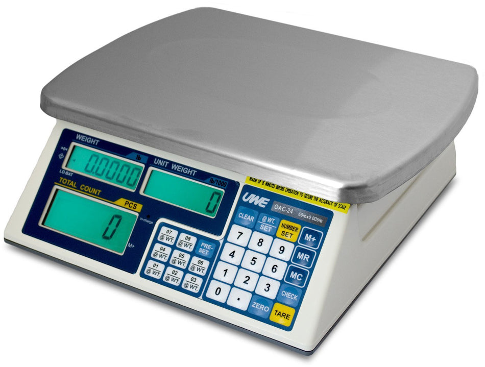Intelligent Weighing OAC-24 OAC Series Counting / Inventory Scale, 60 lb X 0.005 lb