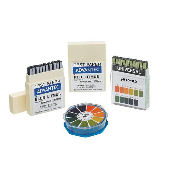 Advantec 07020010 Test Papers LITMUS BLUE TEST PAPER, 10 BKS OF 20 ...